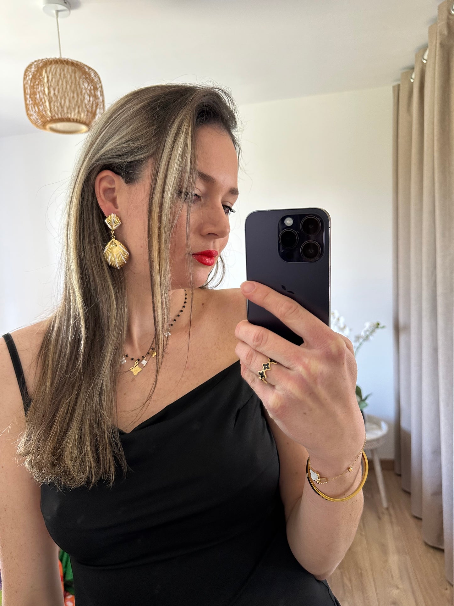 Boucles d’oreilles Sirène