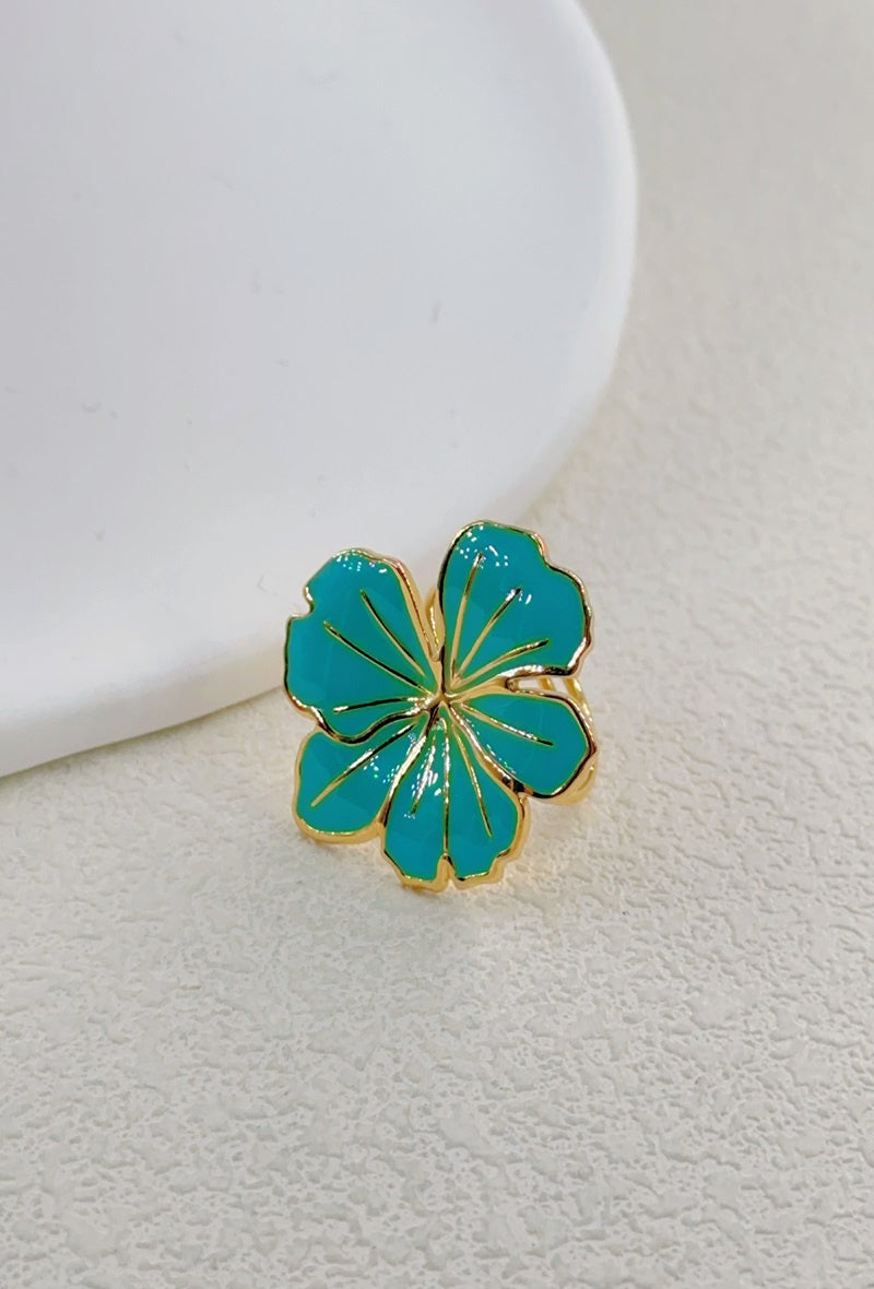 Bague coquelicot