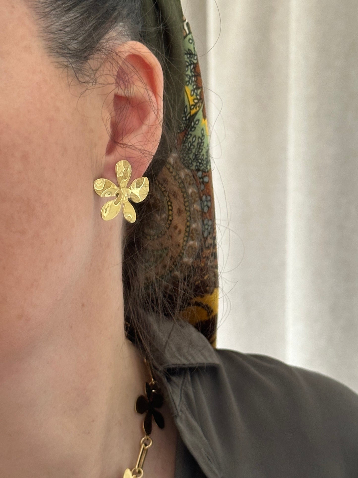 Boucles d’oreilles Violette