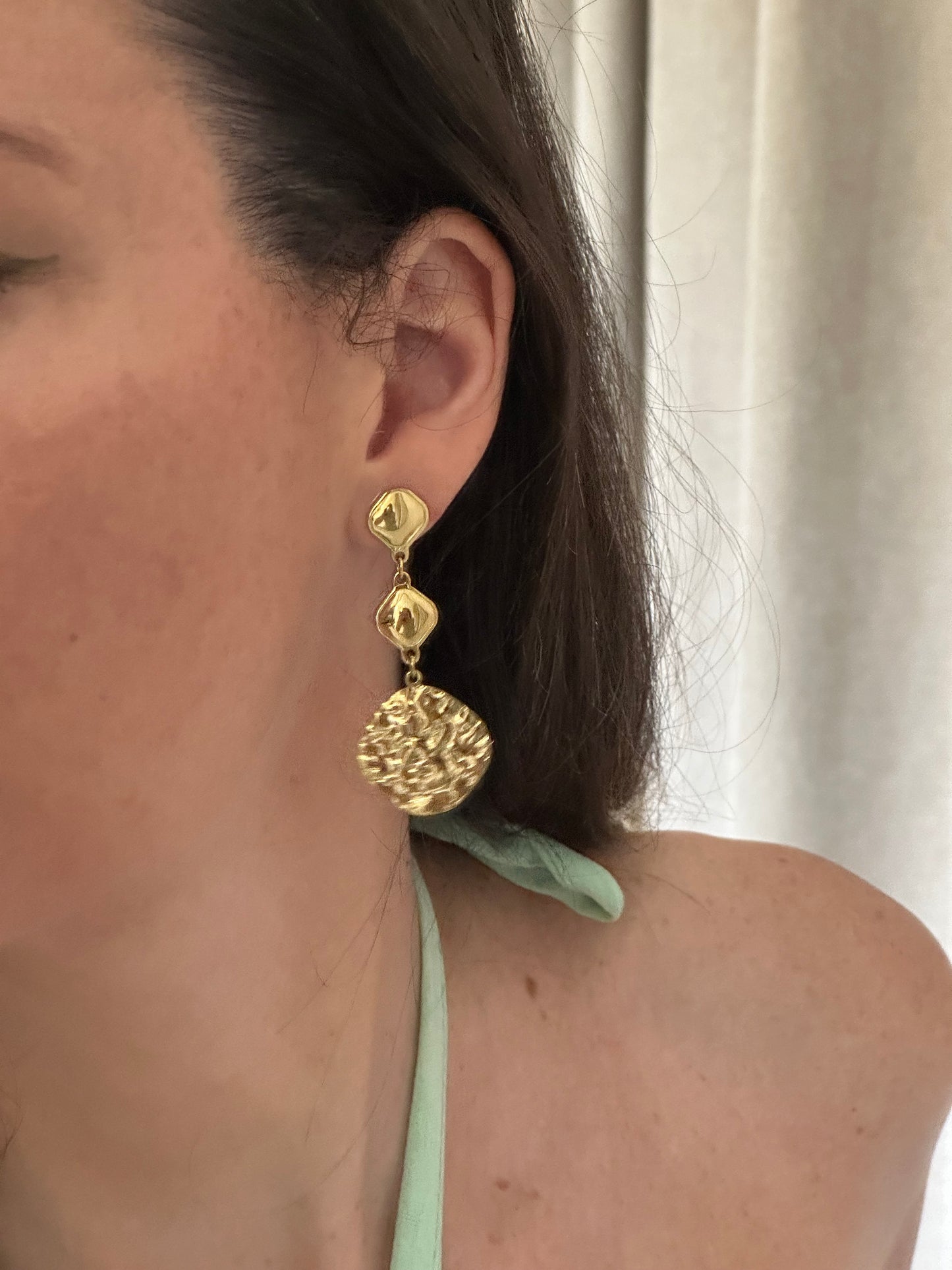 Boucles d’oreilles Églantine