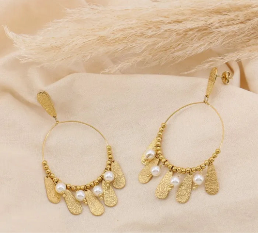 Boucles d’oreilles Hermine