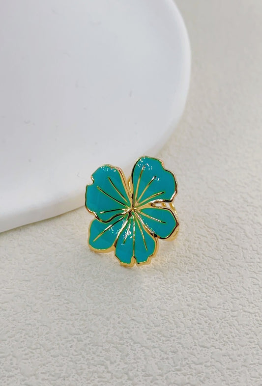 Bague coquelicot