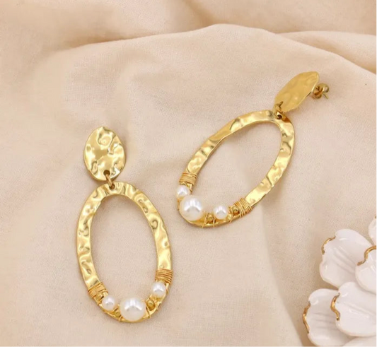 Boucles d’oreilles Capucine