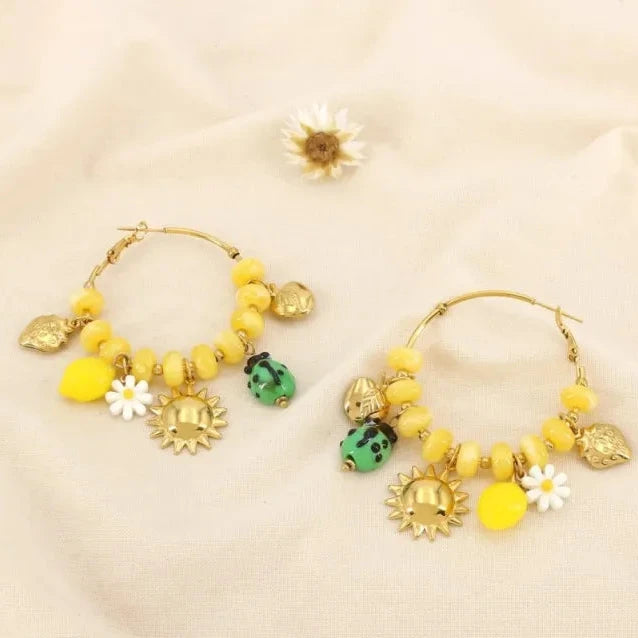 Boucles d’oreilles Lemon