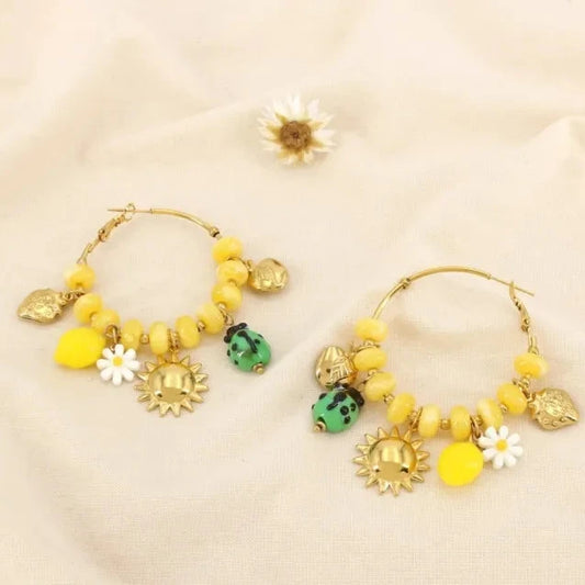 Boucles d’oreilles Lemon