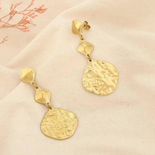 Boucles d’oreilles Églantine
